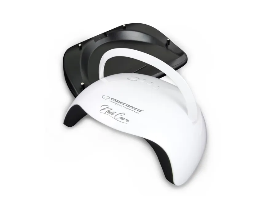Esperanza UV Led Nail Lamp Amethyst White Hybrid Varnish (EBN005)