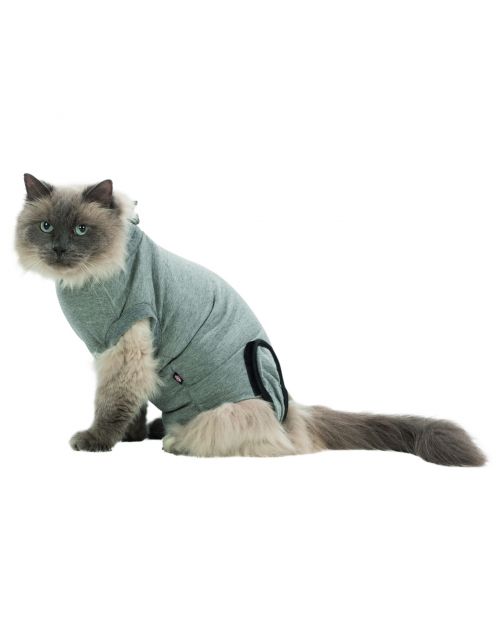Trixie Operatie-Hesje Voor Katten - Anti stressmiddel - 36-42 cm Grijs M-L