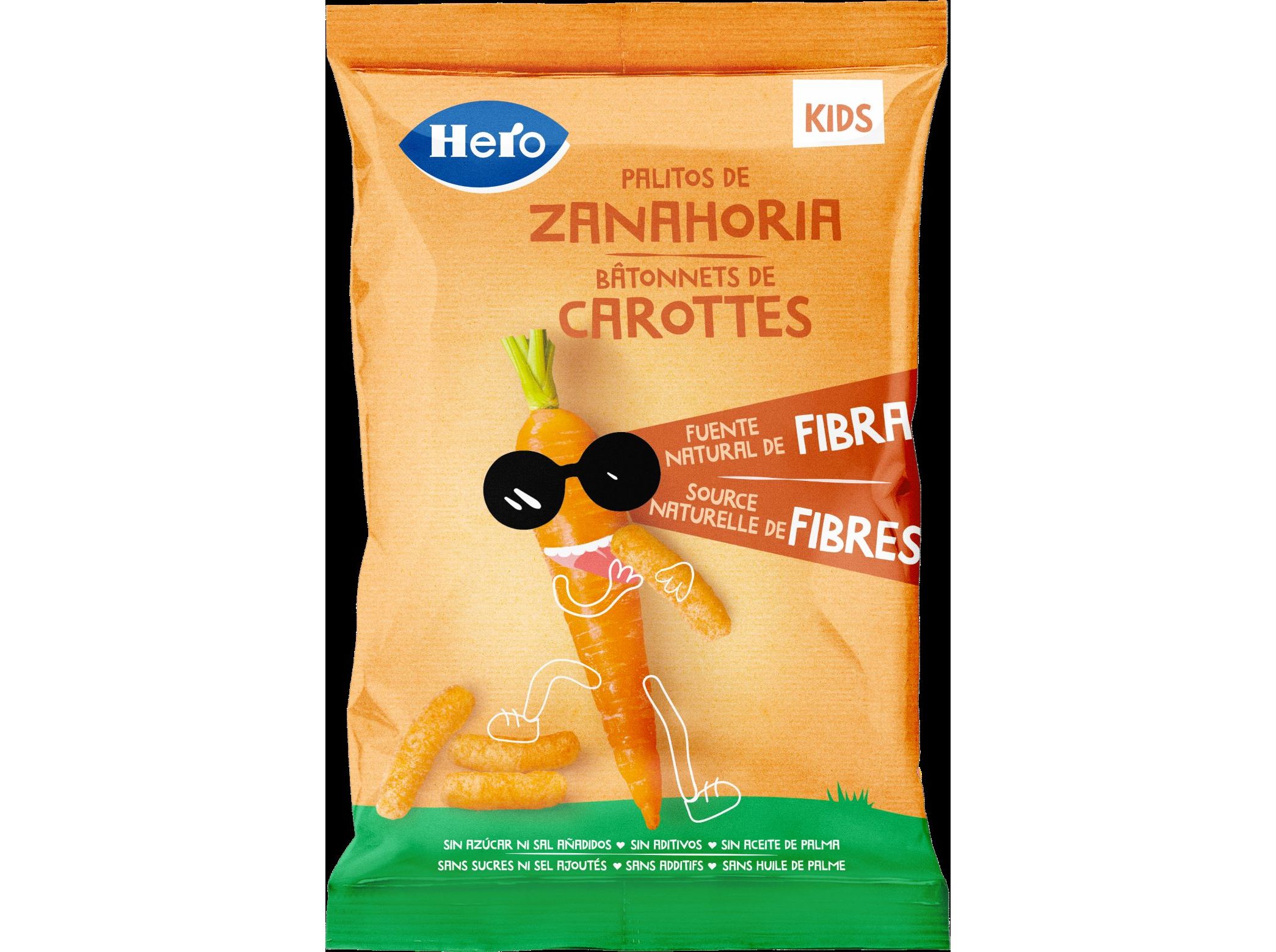 SNACK HERO PALITOS CENOURA 30G
