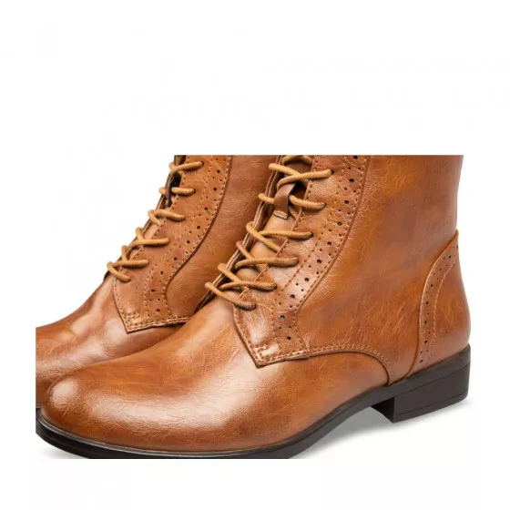 Bottines COGNAC MERRY SCOTT