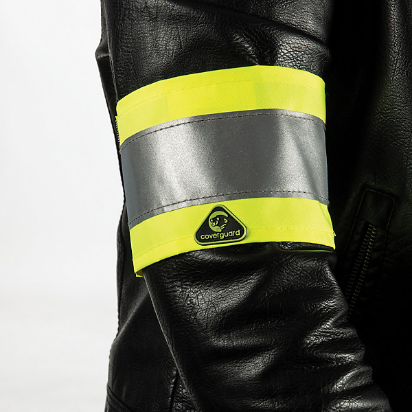 Brassard de signalisation jaune lot de 10