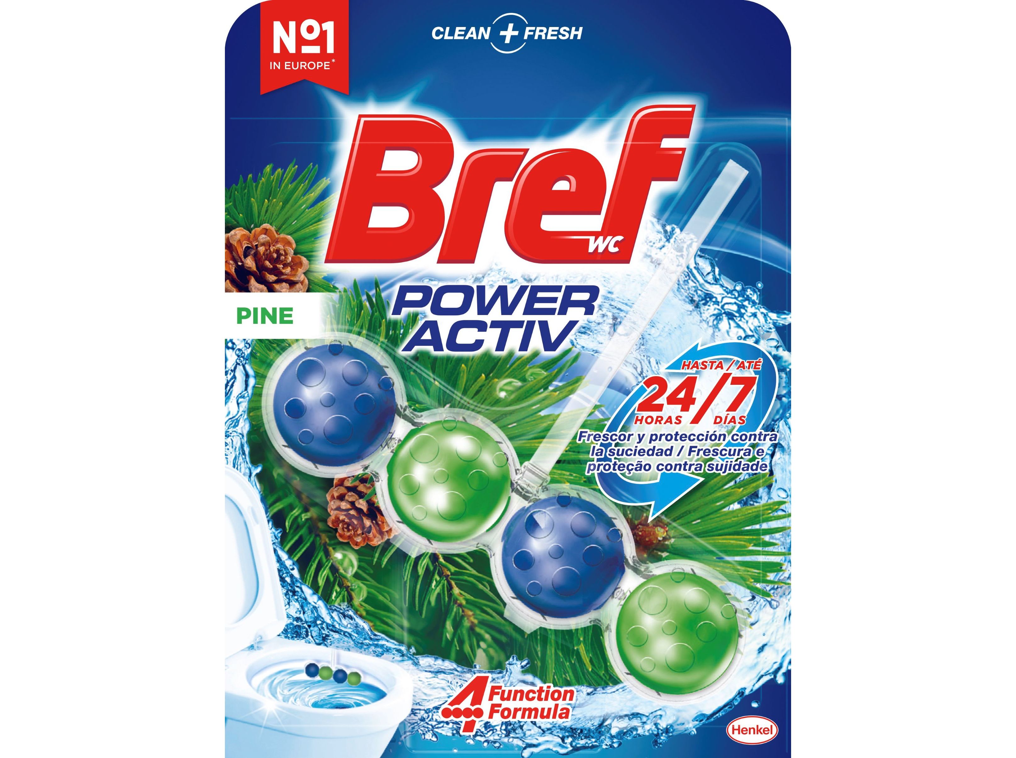 BLOCO SANITÁRIO BREF SONASOL PODER ACTIVO PINHO 1 UN
