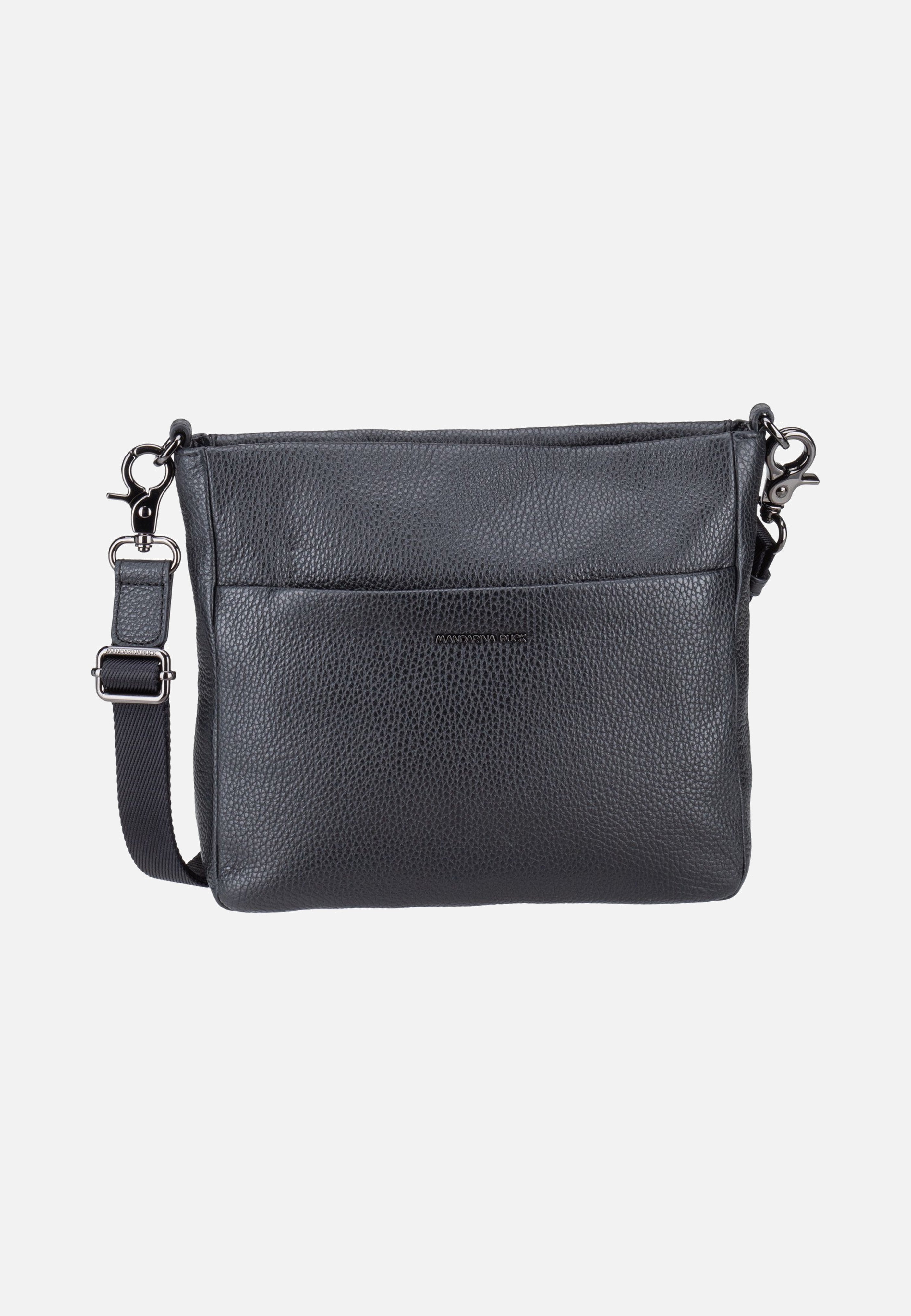 Mellow Leather Squared FZT17 Nero - Crossbody Bag