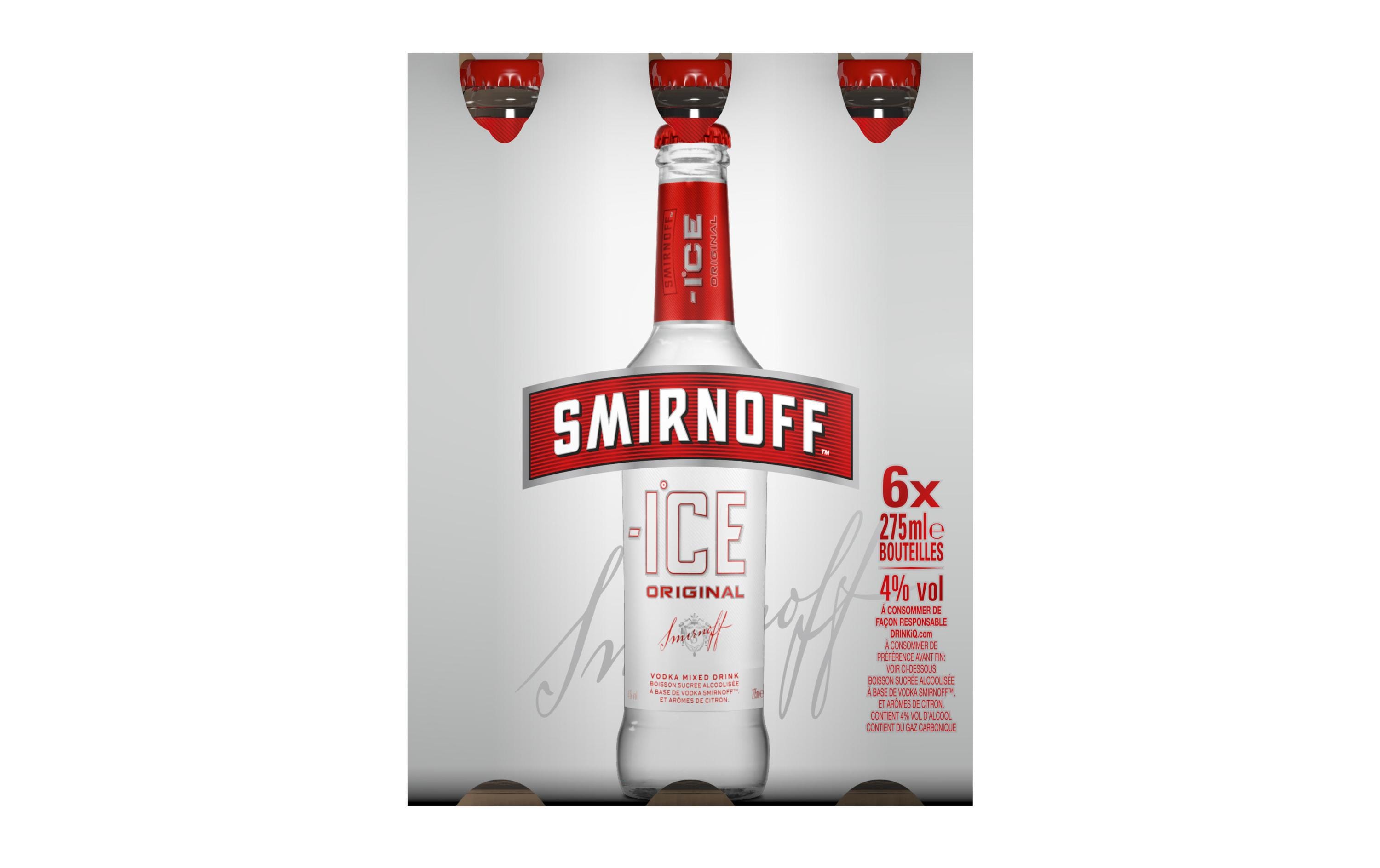 Vodka Ice 6 x 0.275 lSpirituosen Spezialität auf Basis von Getreide