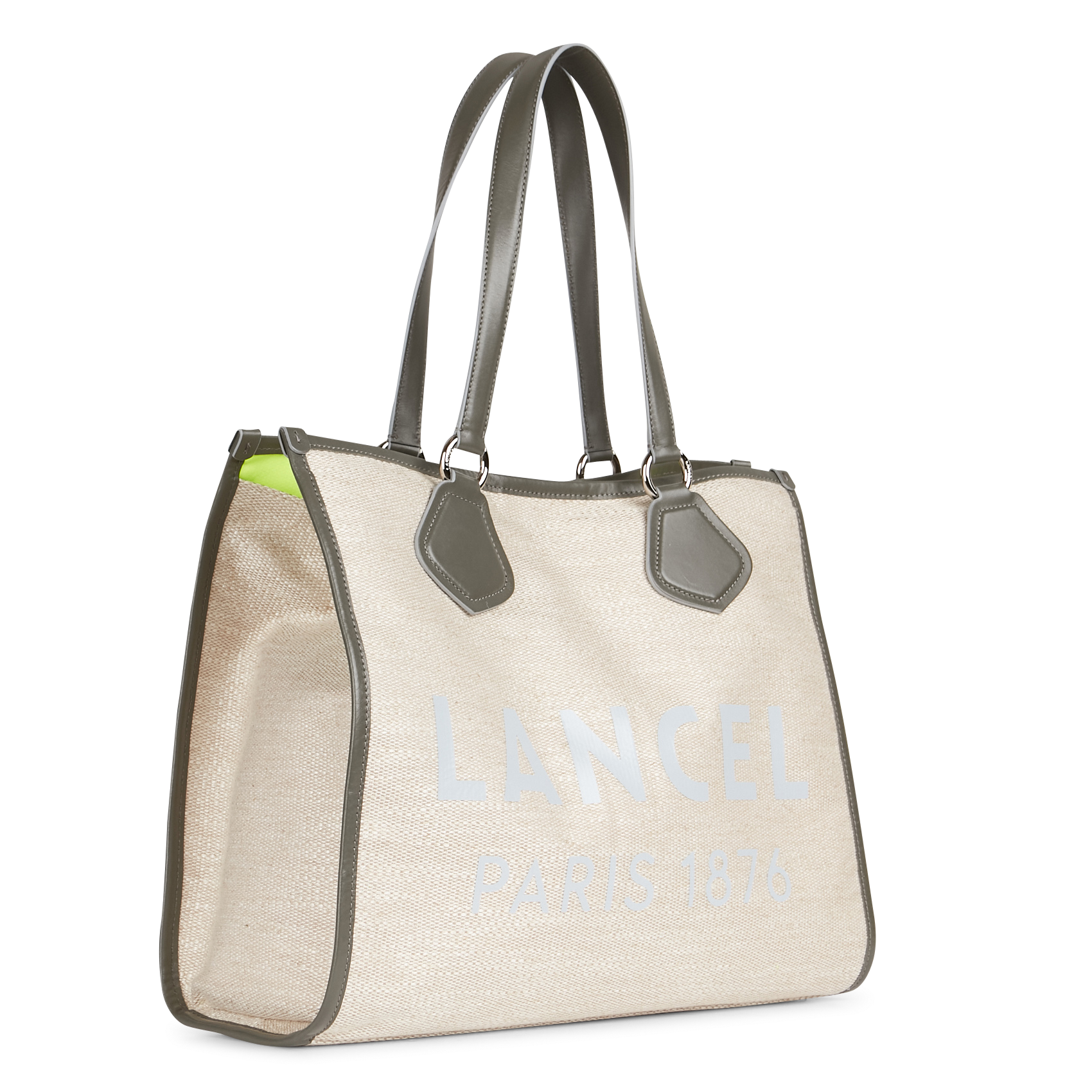 SUMMER - Cabas sérigraphié en jute | Beige