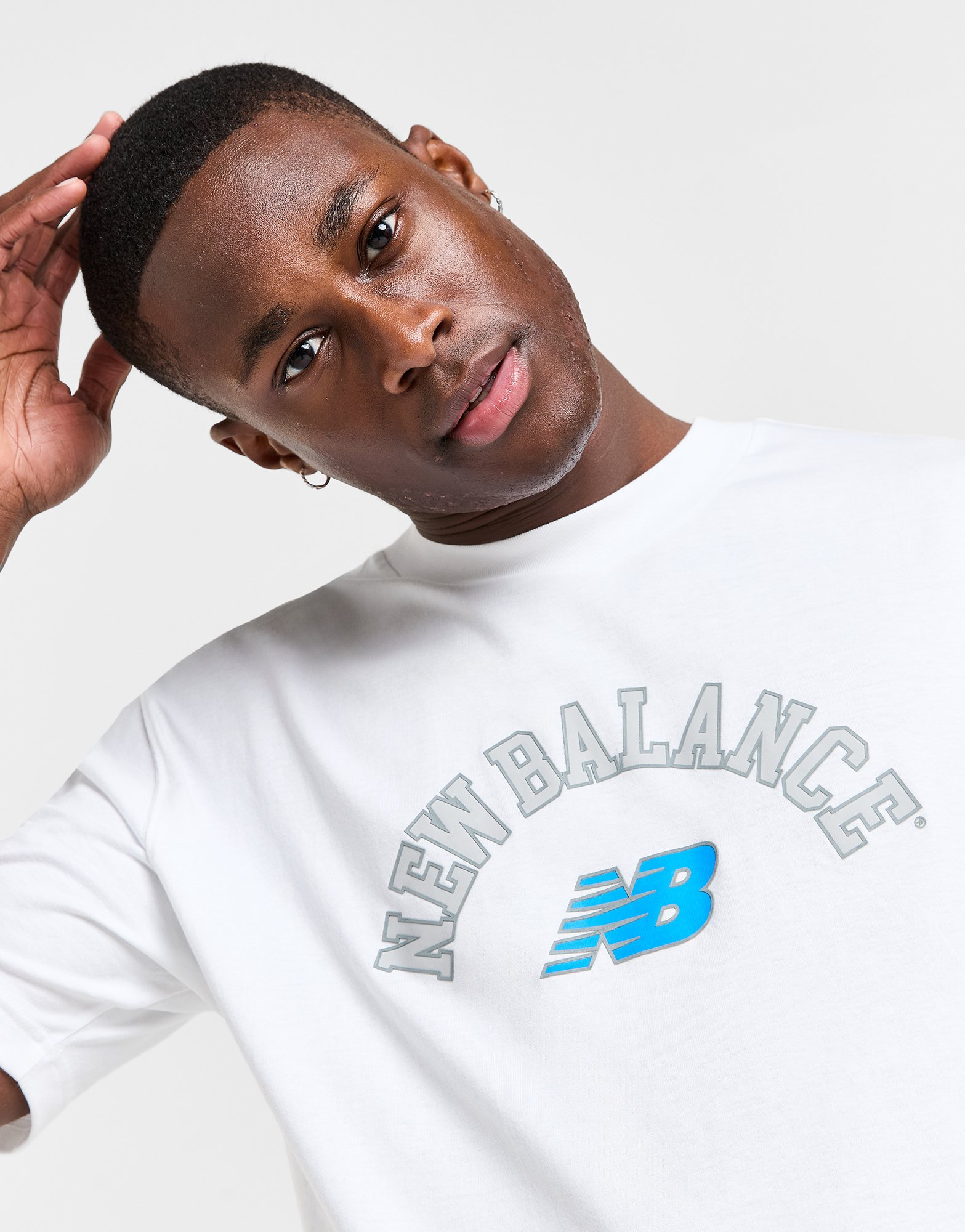 New Balance T-shirt Logo Homme