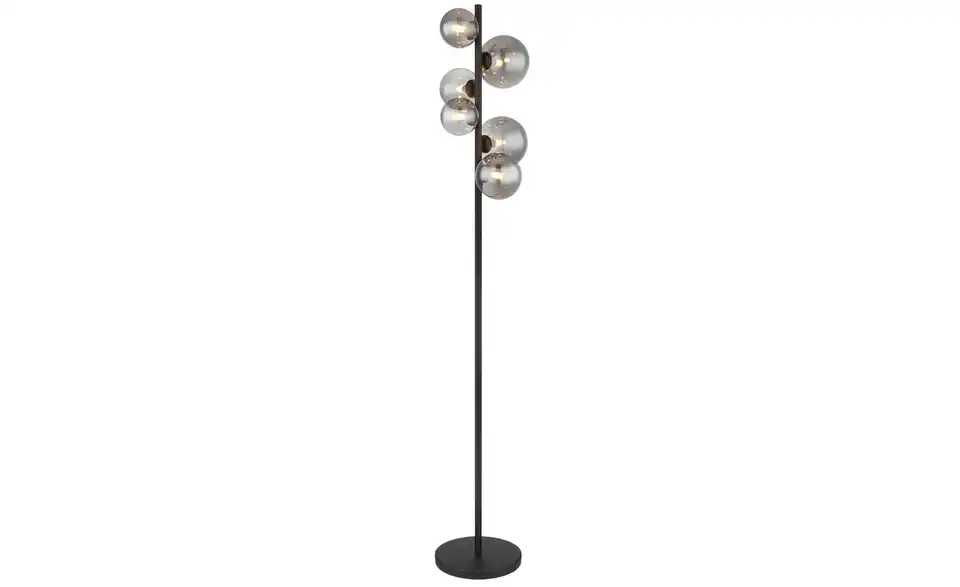 Stehleuchte 28,5 cm 28,5 cm Schwarz, transparent