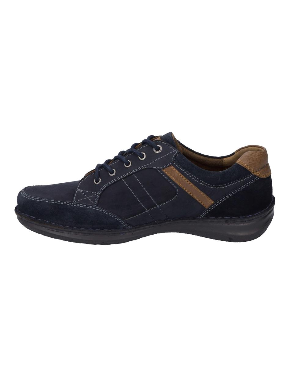 Halbschuh Alfred 04, indigo-kombi