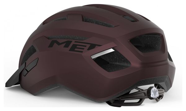 Casque MET Allroad Burgundy Mat