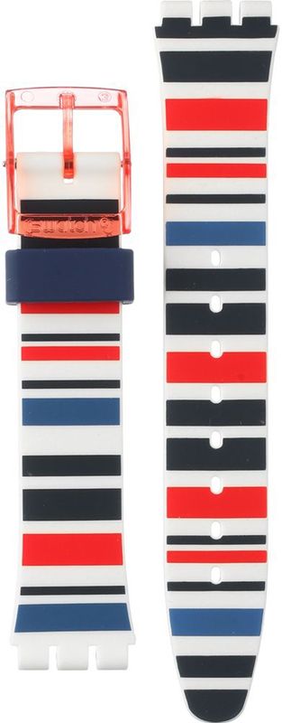 Swatch Plastic - Originals Medium (34mm) /Access/Solar/Musicall/Stop - G/SK/SL/SR/SS/SO28 AGR712 GR712 Sea Barcode Horlogeband