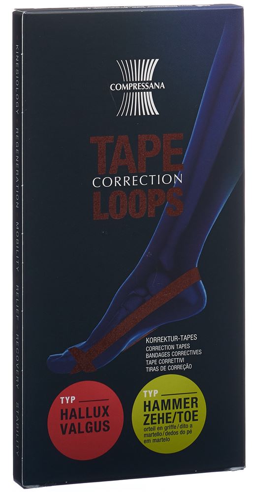 COMPRESSANA TAPE LOOPS GrIV diamant 1 Paar
