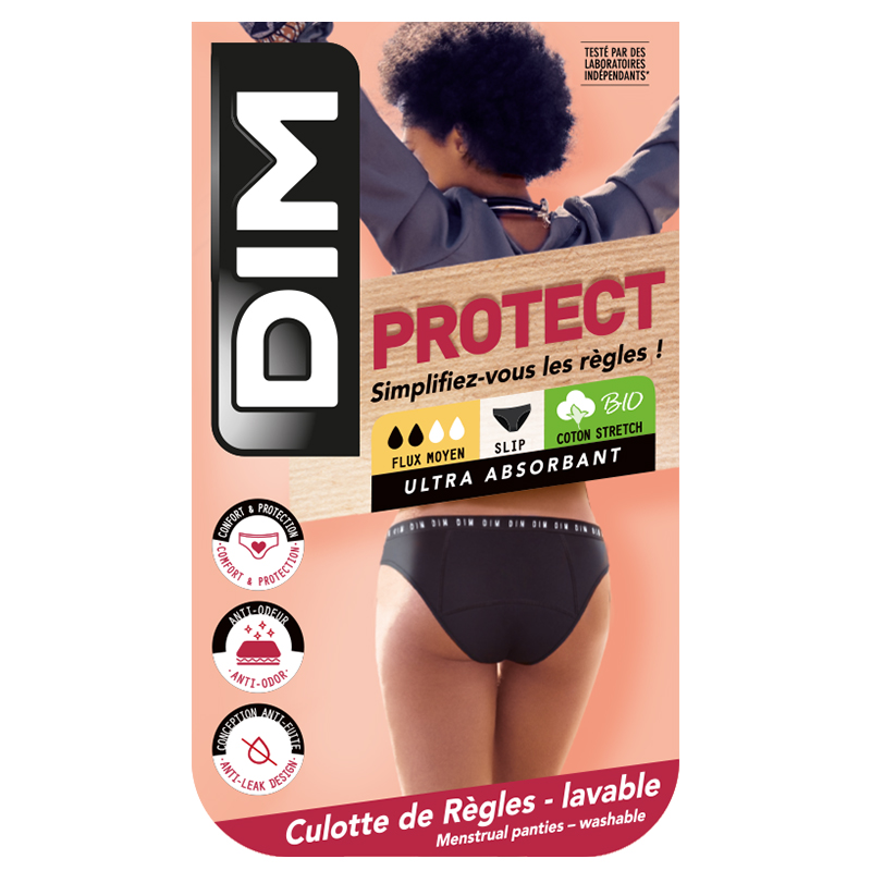 DIM Slip Logo Medium 48-50 schwarz 1 Stk