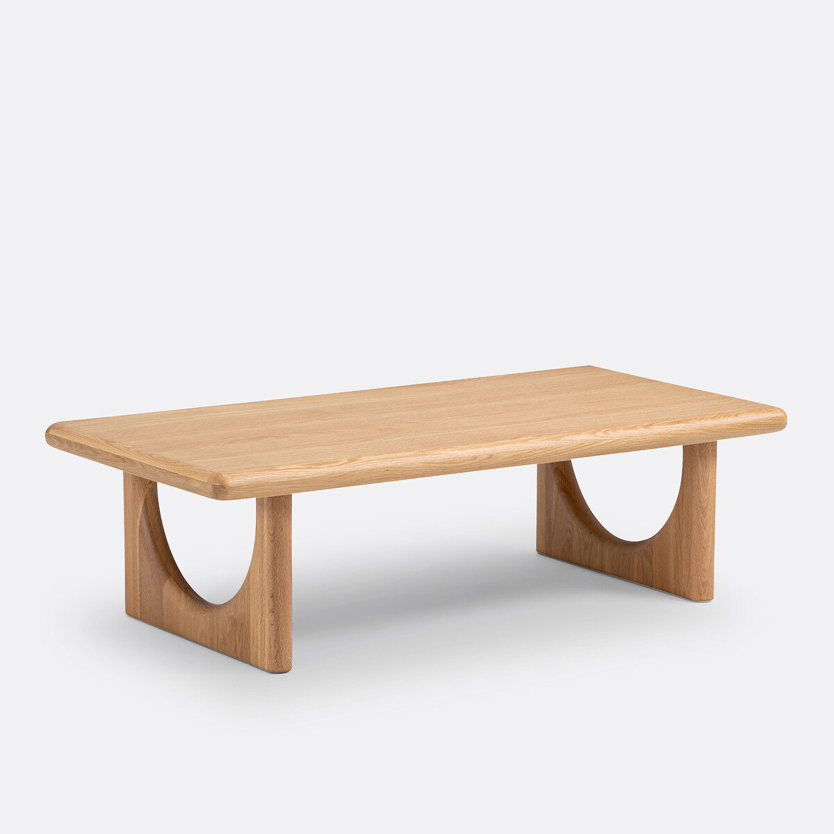 LA REDOUTE INTERIEURS<br>Mesa de centro em carvalho maciço e folheado de carvalho, Douve