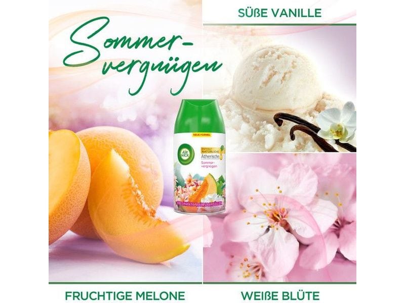 Air Wick Freshmatic Max Set Sommervergnügen Automatischer Lufterfrischer im kompakten Design