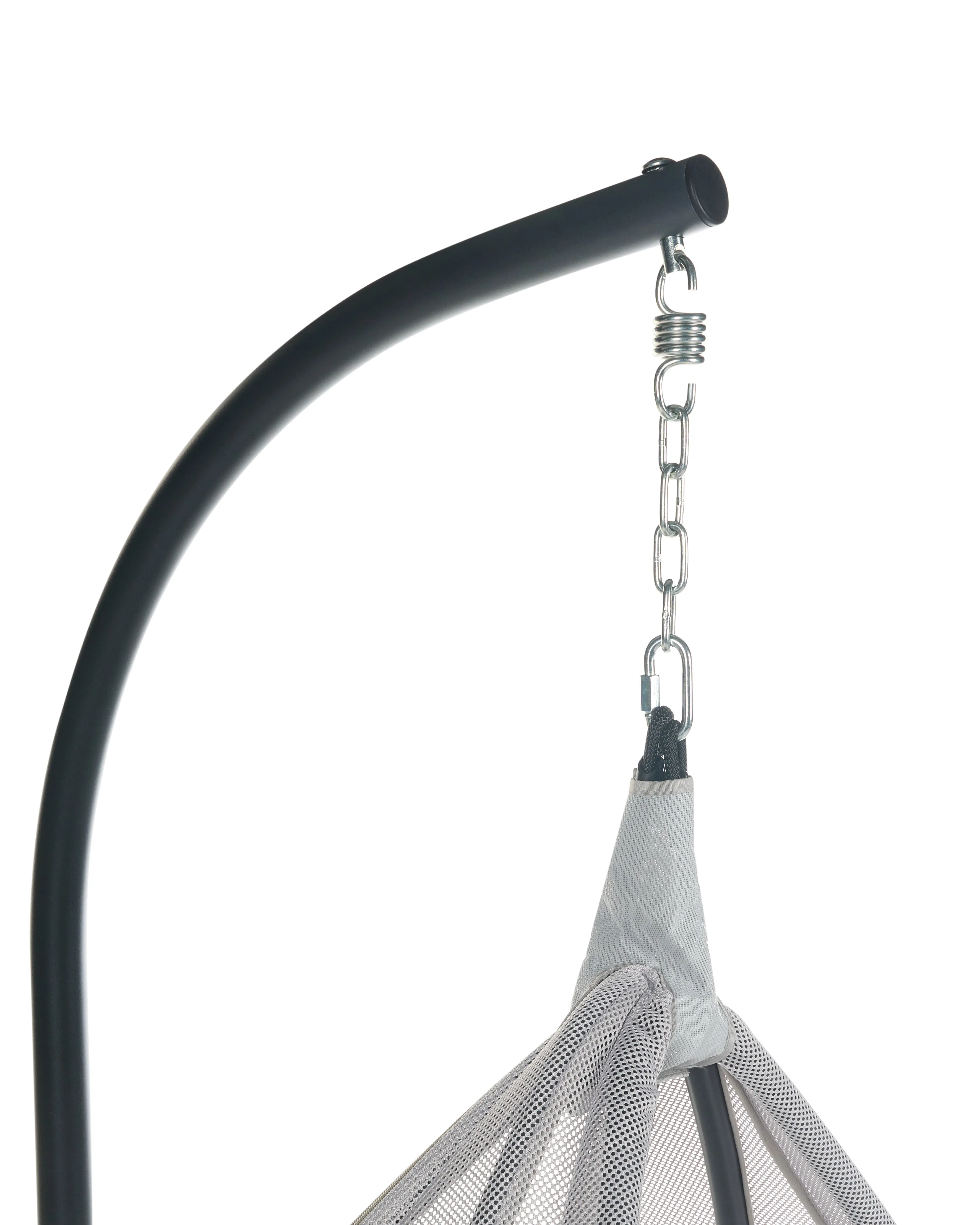 Hangstoel met standaard AVEGNO Stof Lichtgrijs