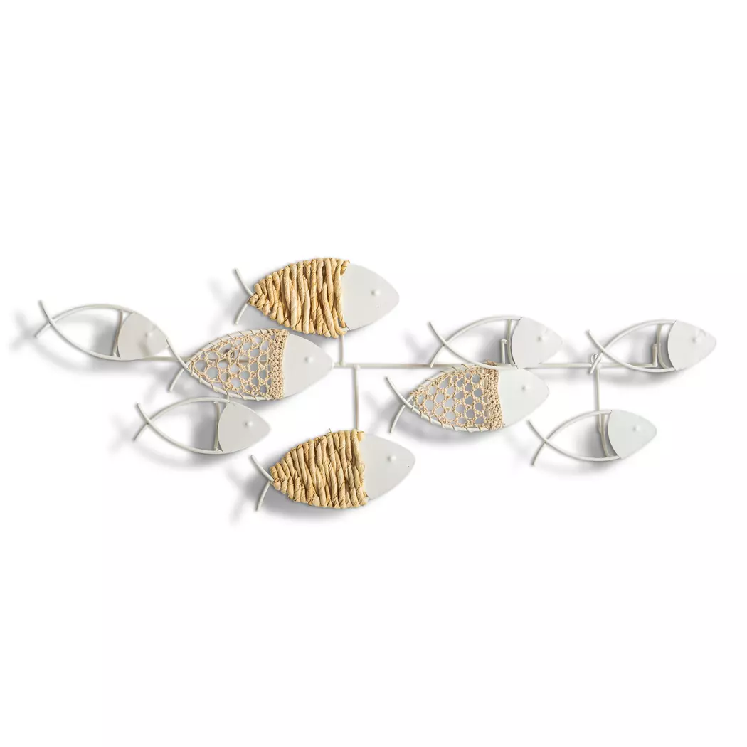 Wanddeko Fische 76 x 27 cm