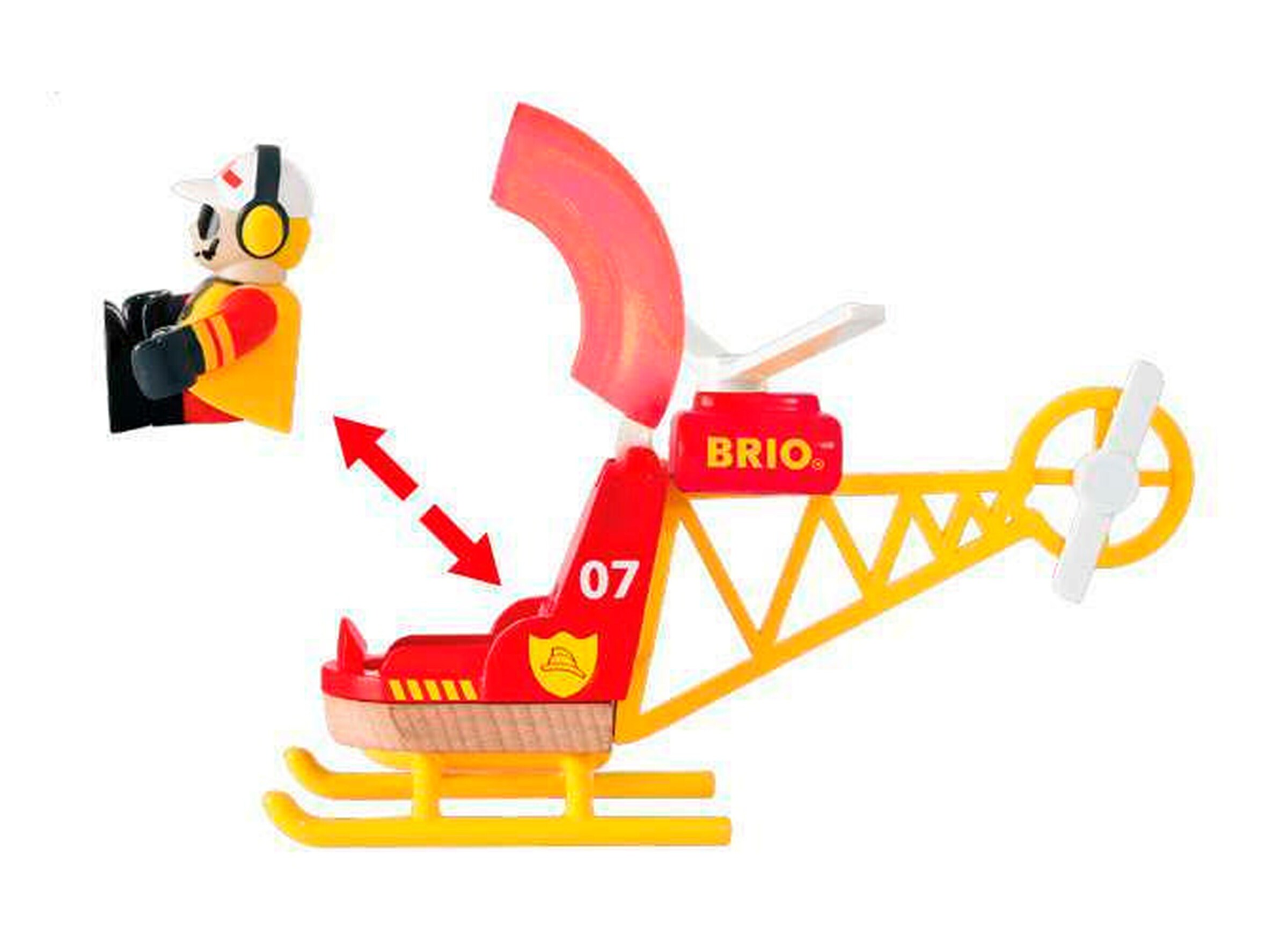 BRIO Feuerwehr-Hubschrauber