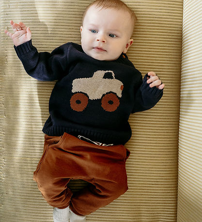 Hust and Claire Sweatpants - Georgey - Brownie