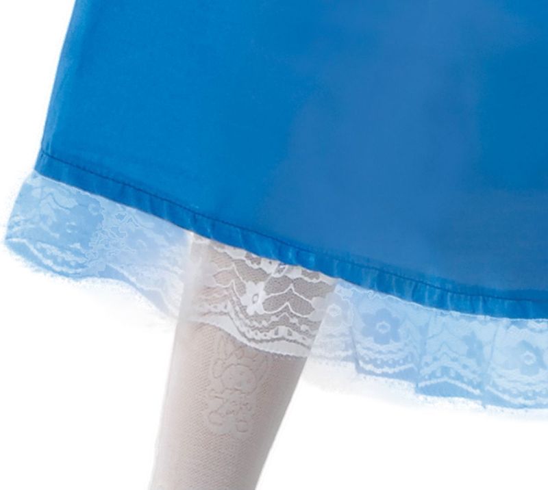 Fiestas Guirca - Victoriaans Meidenkostuum - Jurk Schort - Polyester - 7-9 Jaar