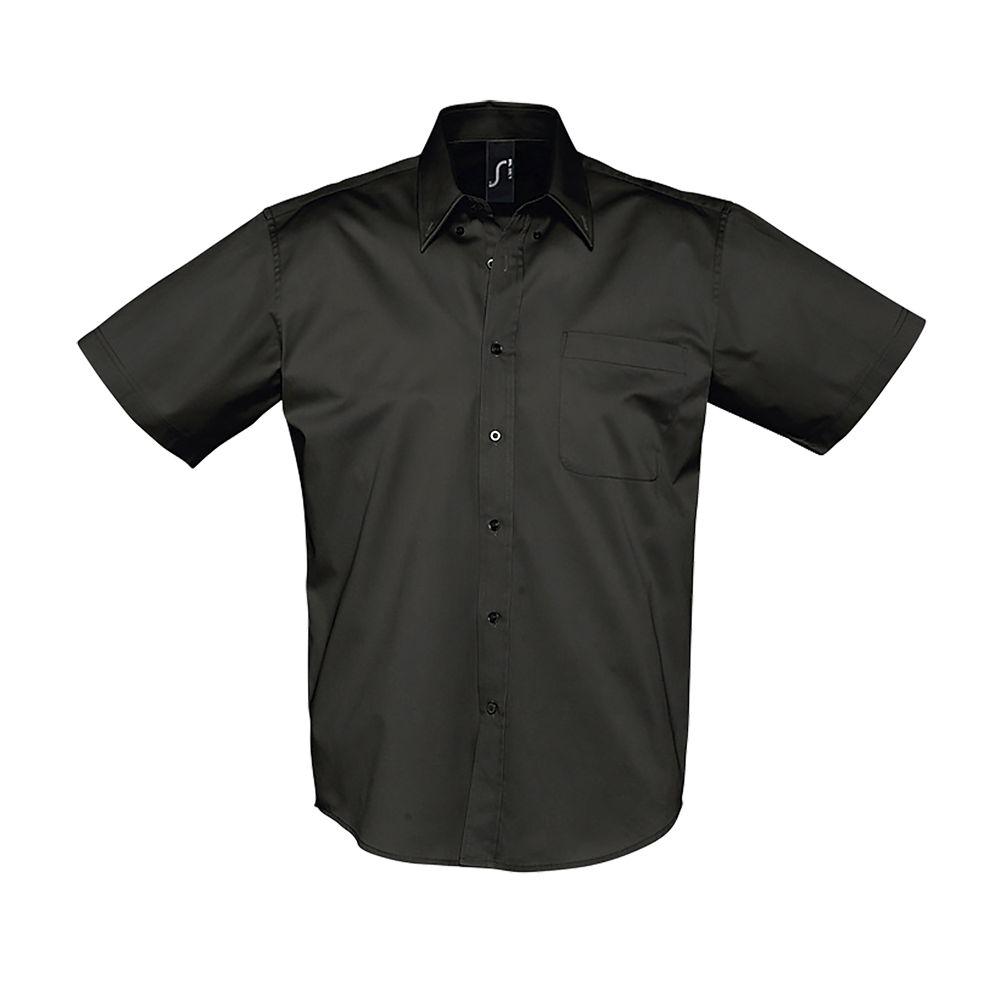 SOL'S 16080 - Brooklyn Chemise Homme En Twill De Coton Manches Courtes