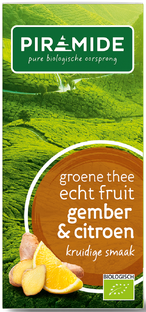 Piramide Thee Groene Thee Gember & Citroen 20ZK