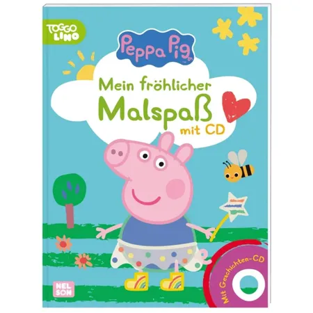 Nelson Peppa: Mein fröhlicher Malspaß mit CD