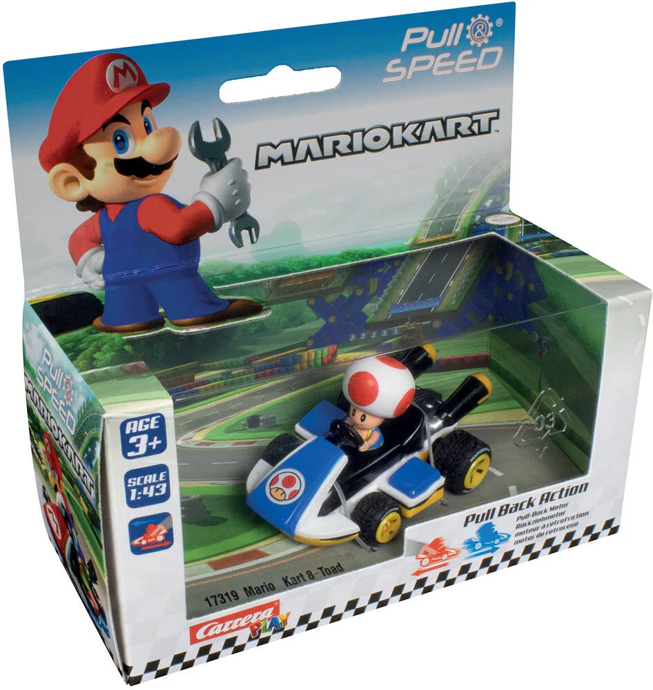 MARIO KART - PULL & SPEED VEHICULE