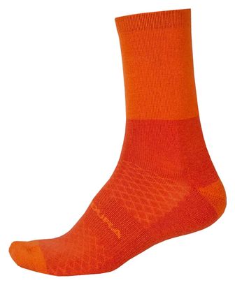 Chaussettes Hiver Endura Baabaa Mérino Orange