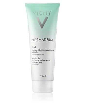 Vichy Normaderm 3 in 1 Scrub + Cleanser + Mask 125ml
