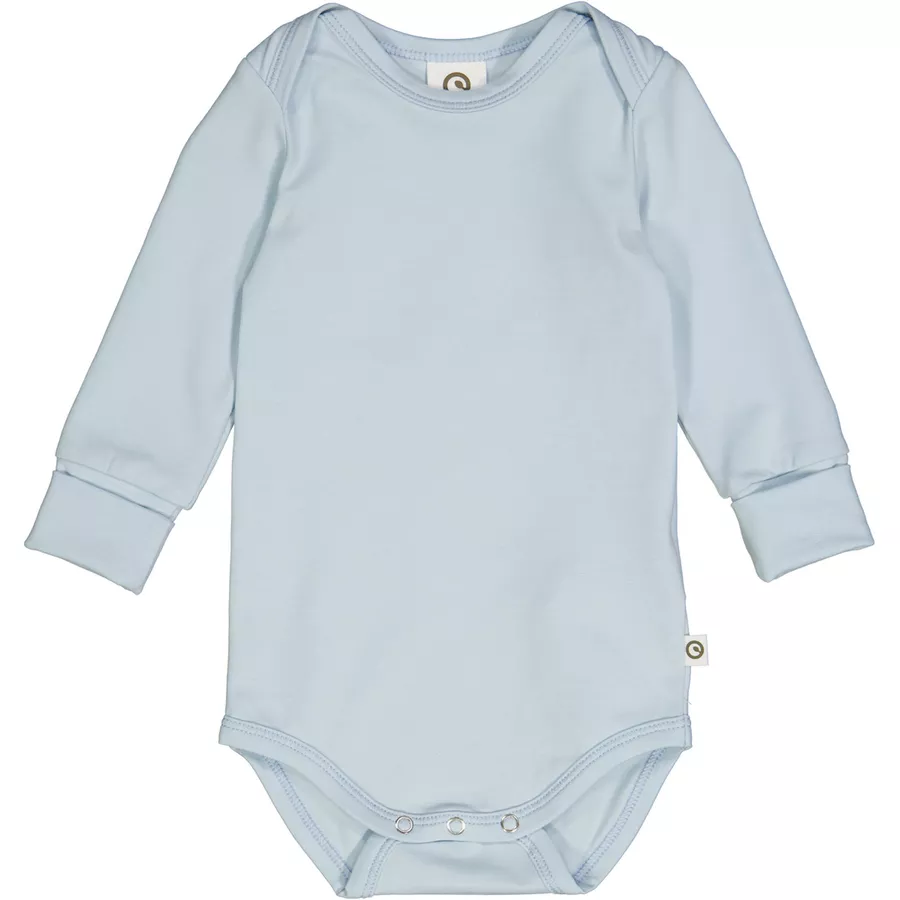 Müsli Langarmbody 3er-Pack bluebluecream