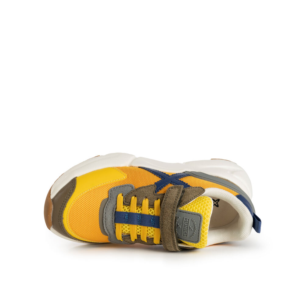 Tênis Munich Mini Track 8890071 Amarelo