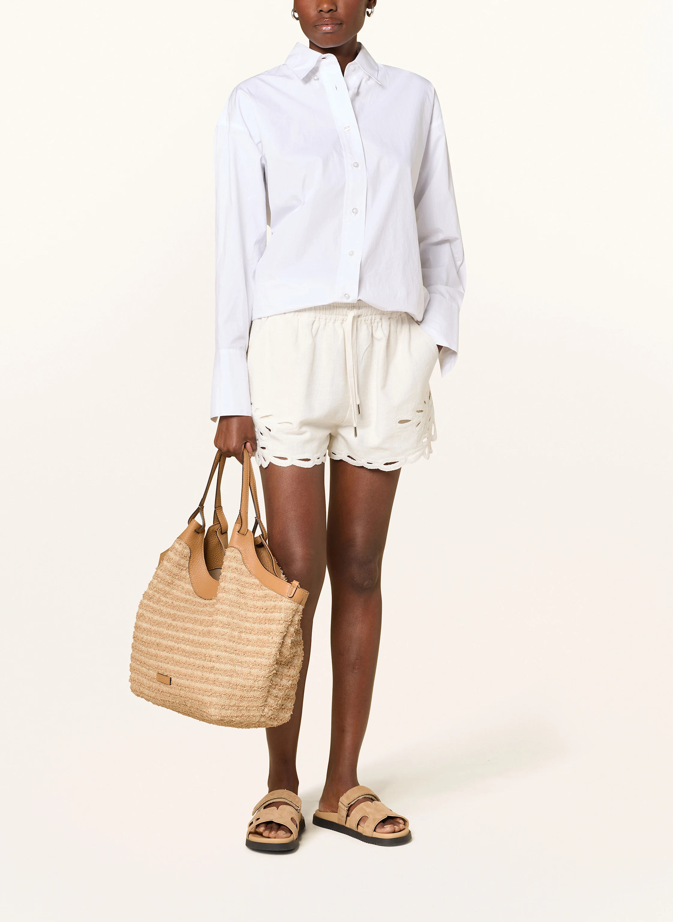 GIANNI CHIARINI Strandtasche DUA XL mit Pouch