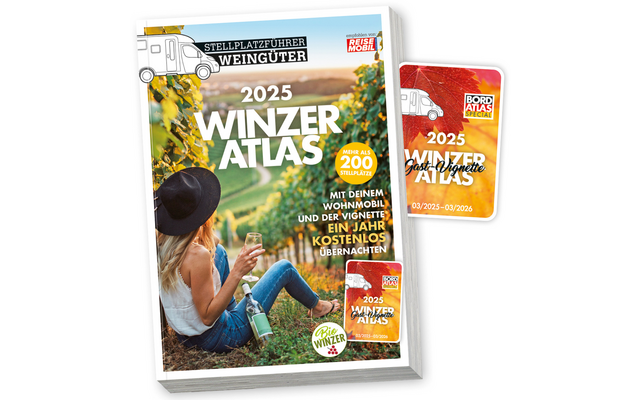 Stellplatzführer Weingüter Winzeratlas 2025