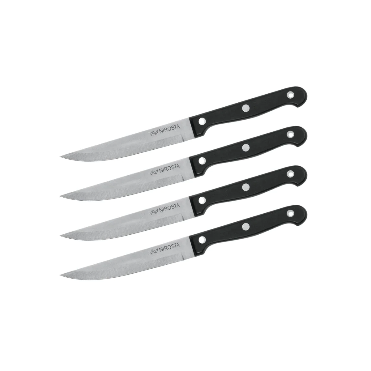 Lot de 4 Couteaux à steak Mega 21 cm Nirosta