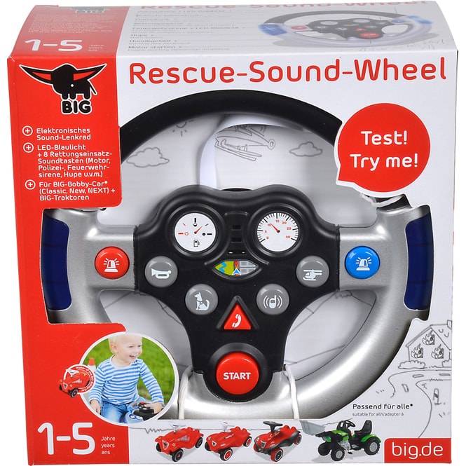 BIG Bobby Car - Lenkrad - Rescue Sound Wheel