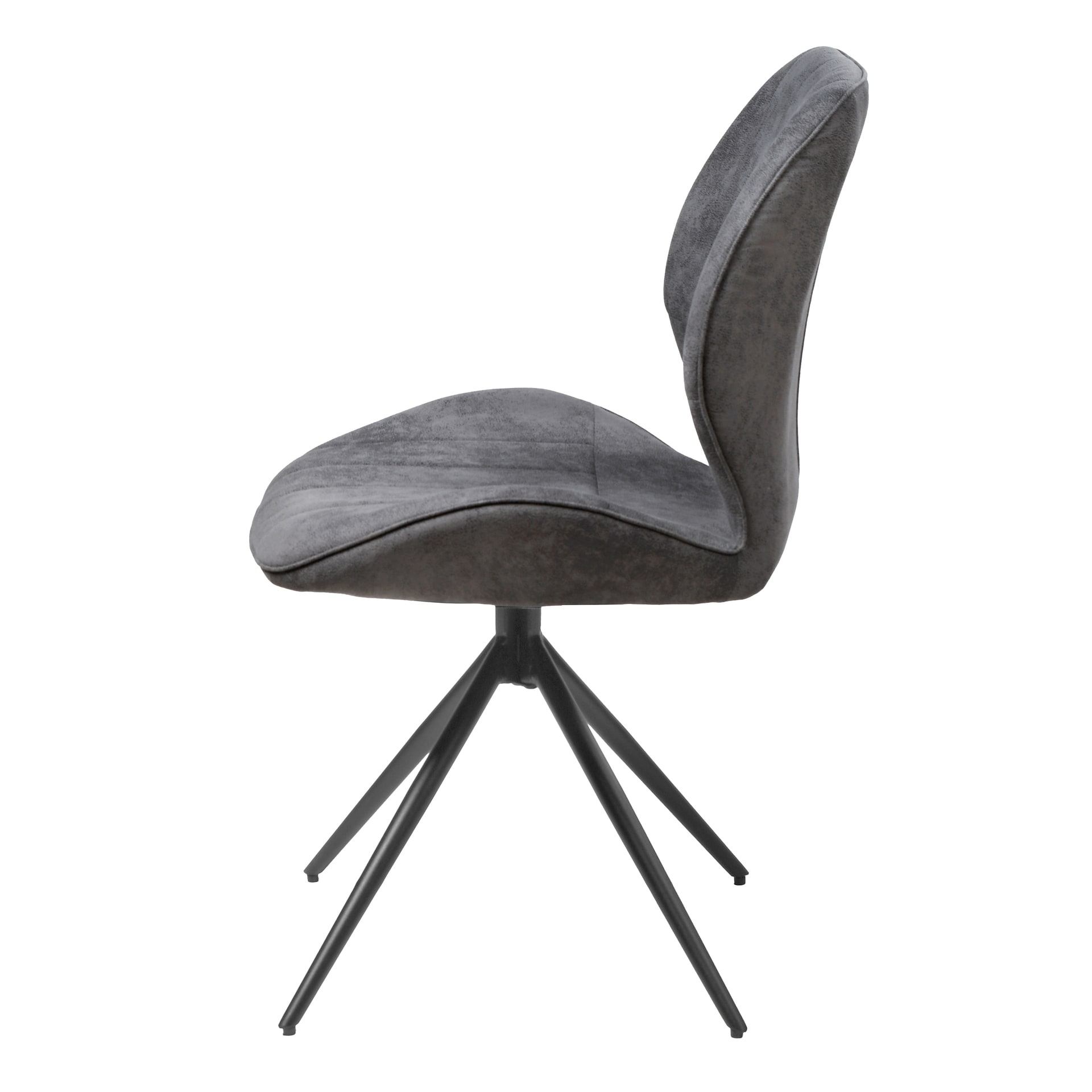Stuhl VERMONT grau/schwarz