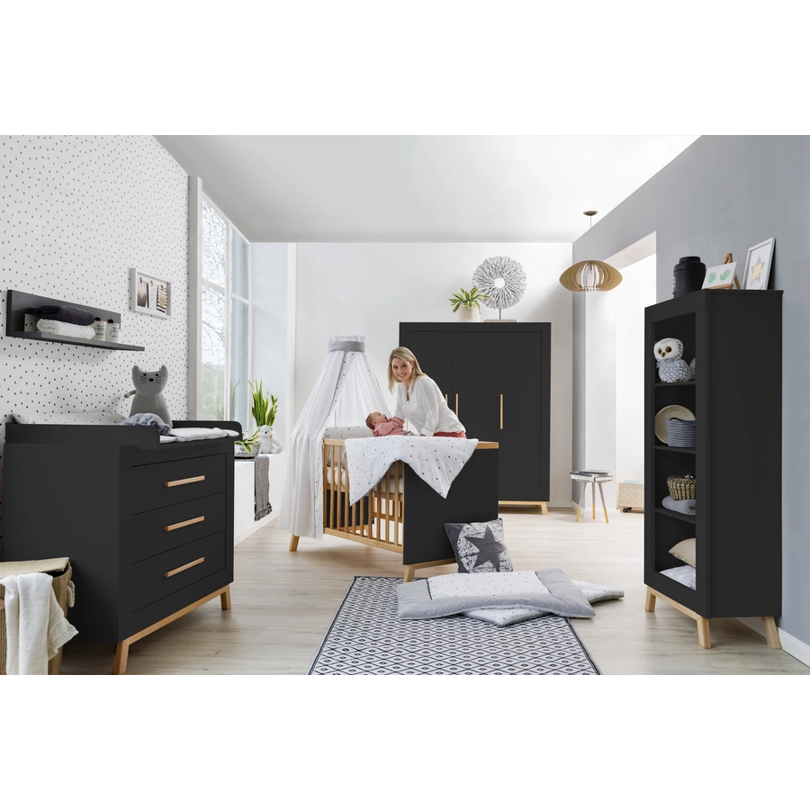 Schardt Kinderzimmer Set Miami BlackNature