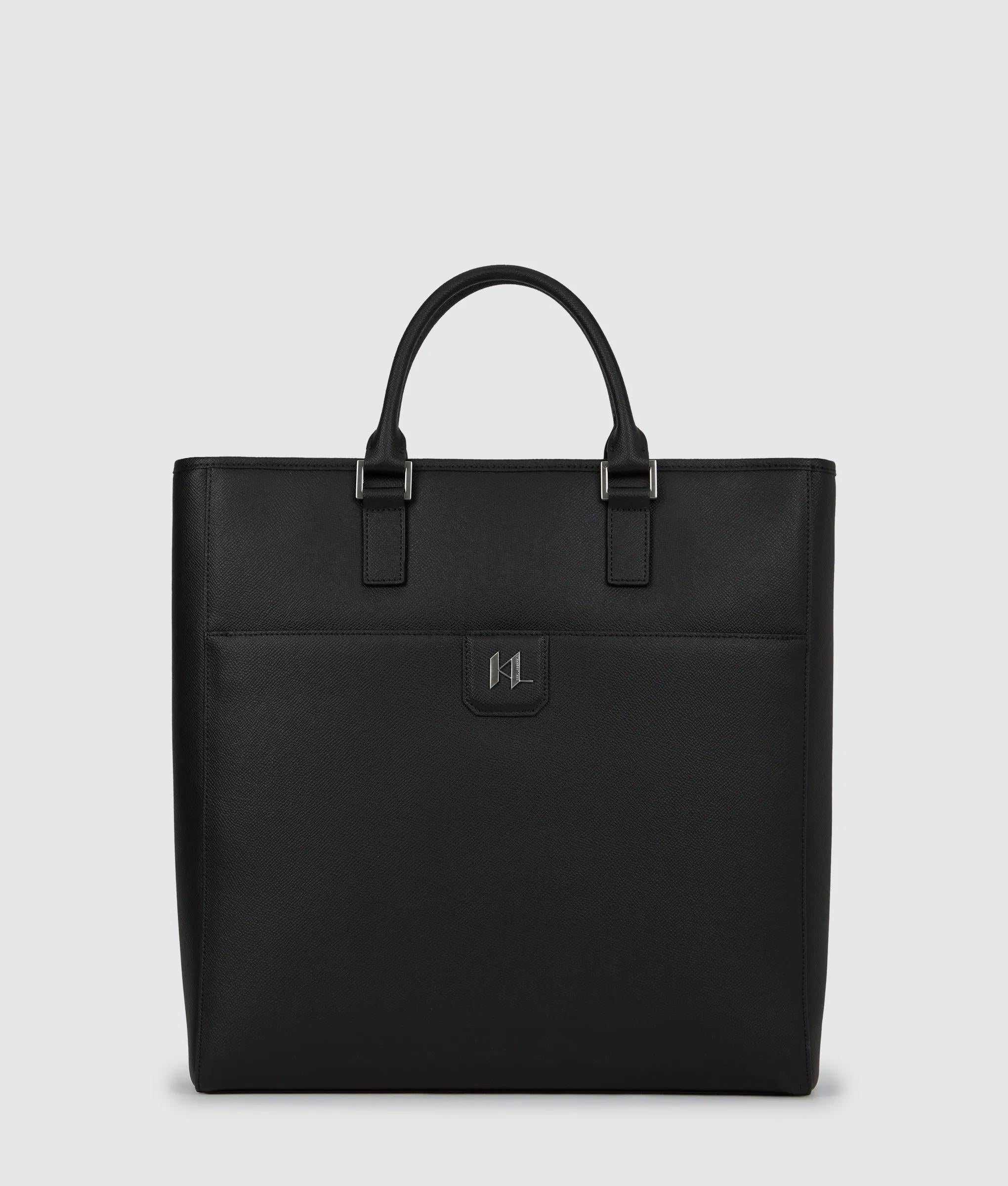 K/Monogram leren draagtas
