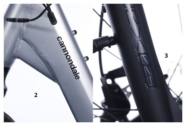 Vélo de Ville Électrique Cannondale Mavaro Neo SL 1 Low Step MicroShift 8V 360 Wh 27.5'' Gris - Produit Reconditionné