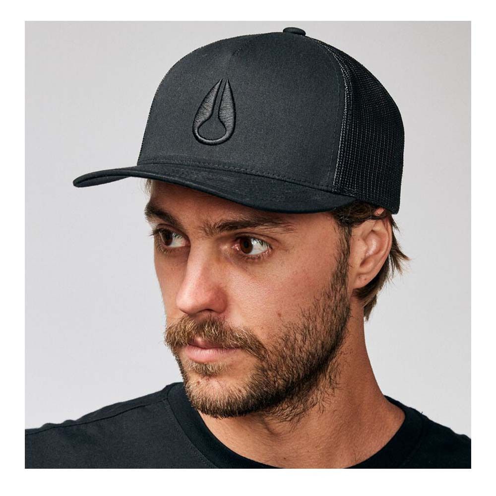 Nixon CAMIONNEUR ICONED - Casquette black/black