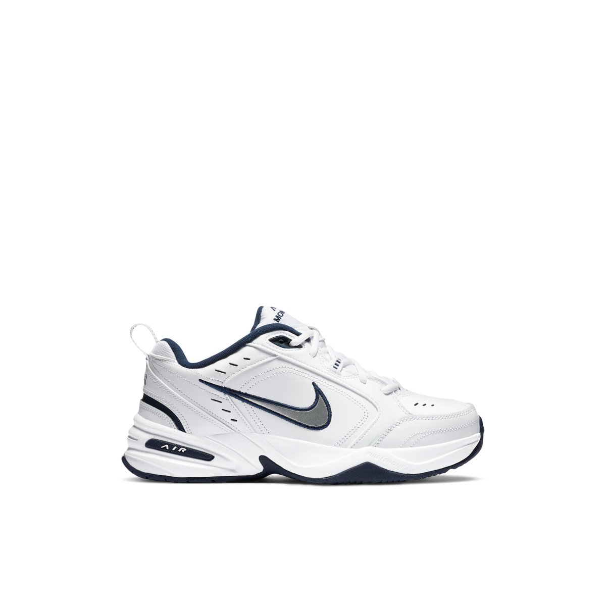 NIKE-Monarc_4-m-w-Baskets - Talon plat - Blanc
