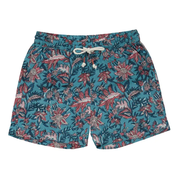 Louise Misha Short Aliki Voile de Coton | Bleu