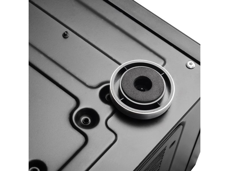 SilverStone PC-Gehäuse GD09B-C Kompaktes ATX-Desktop-Gehäuse mit vorinstalliertem 120-mm-Lüfter