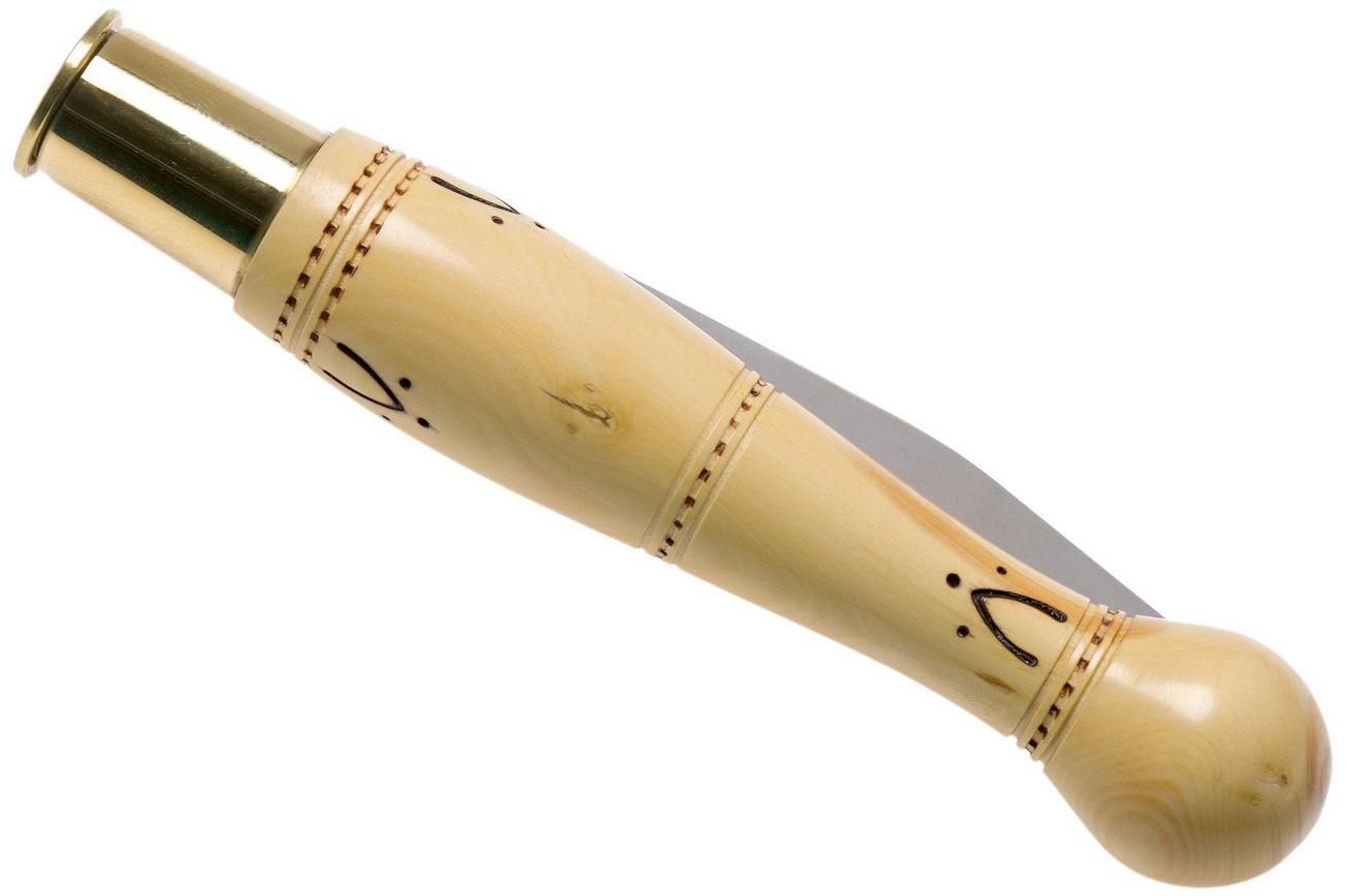 Nontron No. 25 Turning Ferrule, Boxwood, ball shape NN25BO zakmes