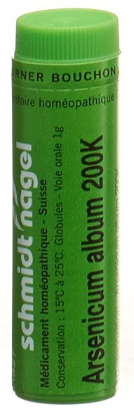 SCHMIDT-NAGEL Arsenicum album 200 K<br>1 g, Globuli