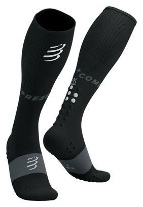 Paire de Chaussettes Compressport Full Socks Oxygen Noir
