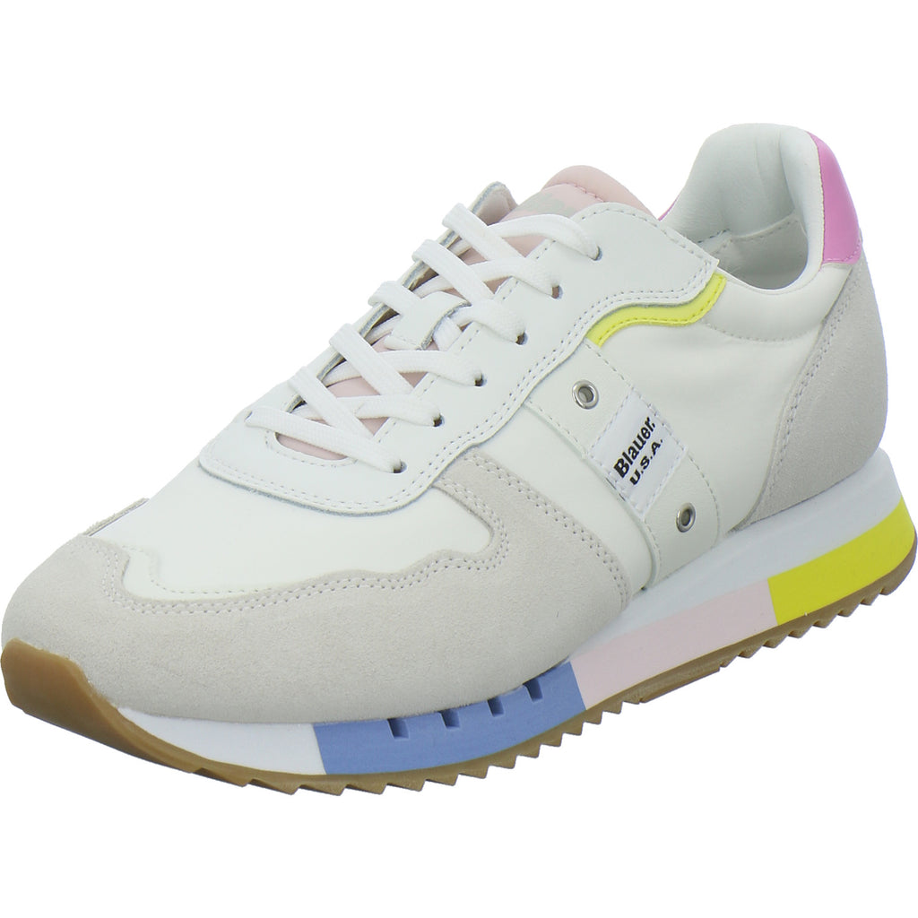 Blauer Sneaker Damen Weiß-kombi