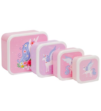 A Little Lovely Company Madkasses?t - 4 Dele - Unicorn