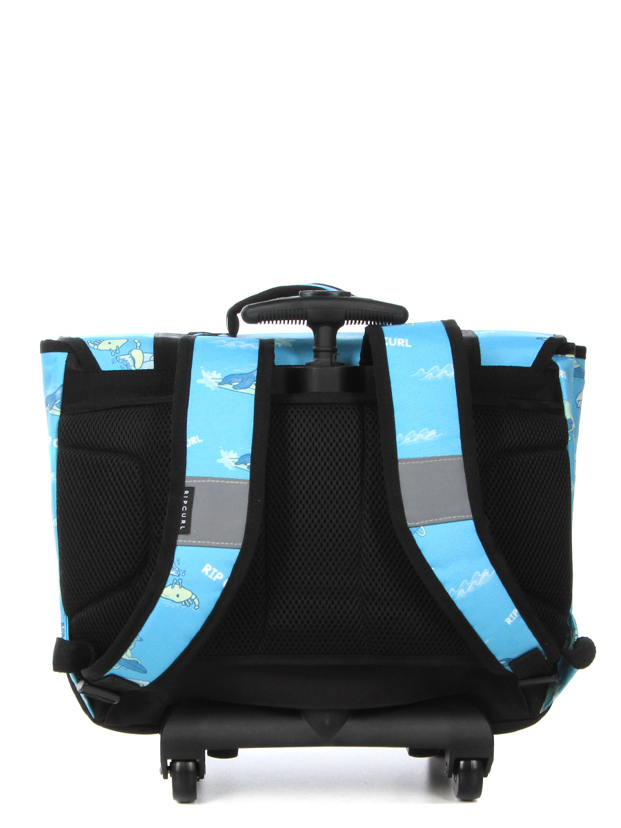 Cartable À roulettes Rip Curl Animal Ocean Wheeley Satchel 38 cm