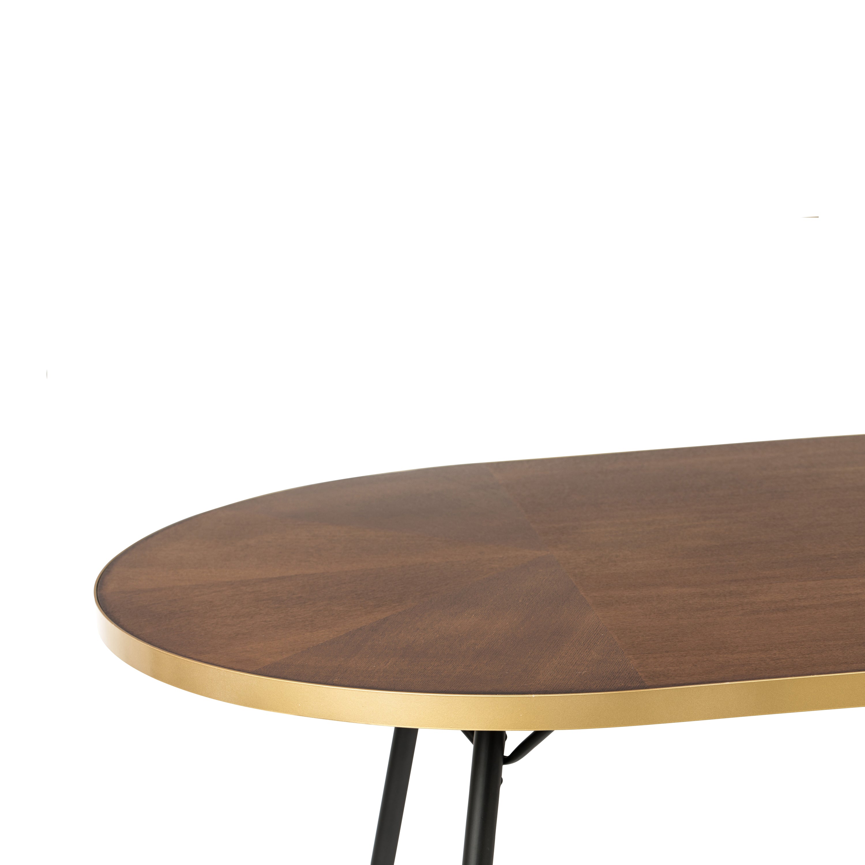 by fonQ  Hendrix Eettafel - 180 x 90 cm - Bruin